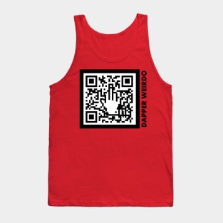 Dapper QR-Code Tank Top